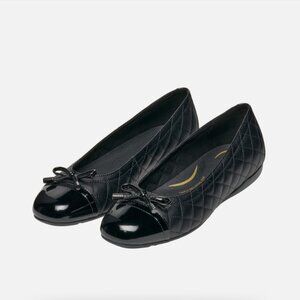 Geox Annytah Black Ballerina Flats